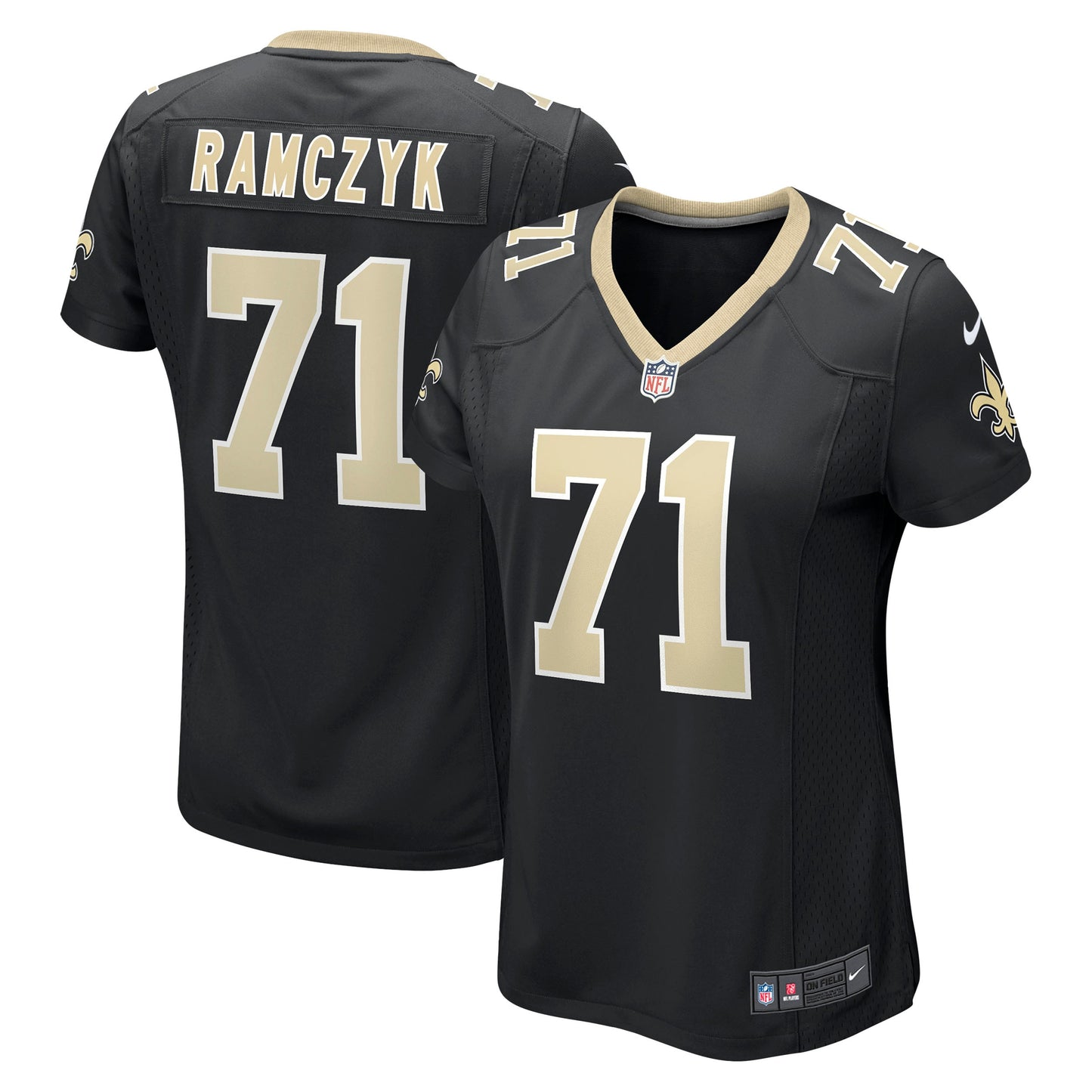 Ryan Ramczyk New Orleans Saints Nike Women's Game Jersey - Black
