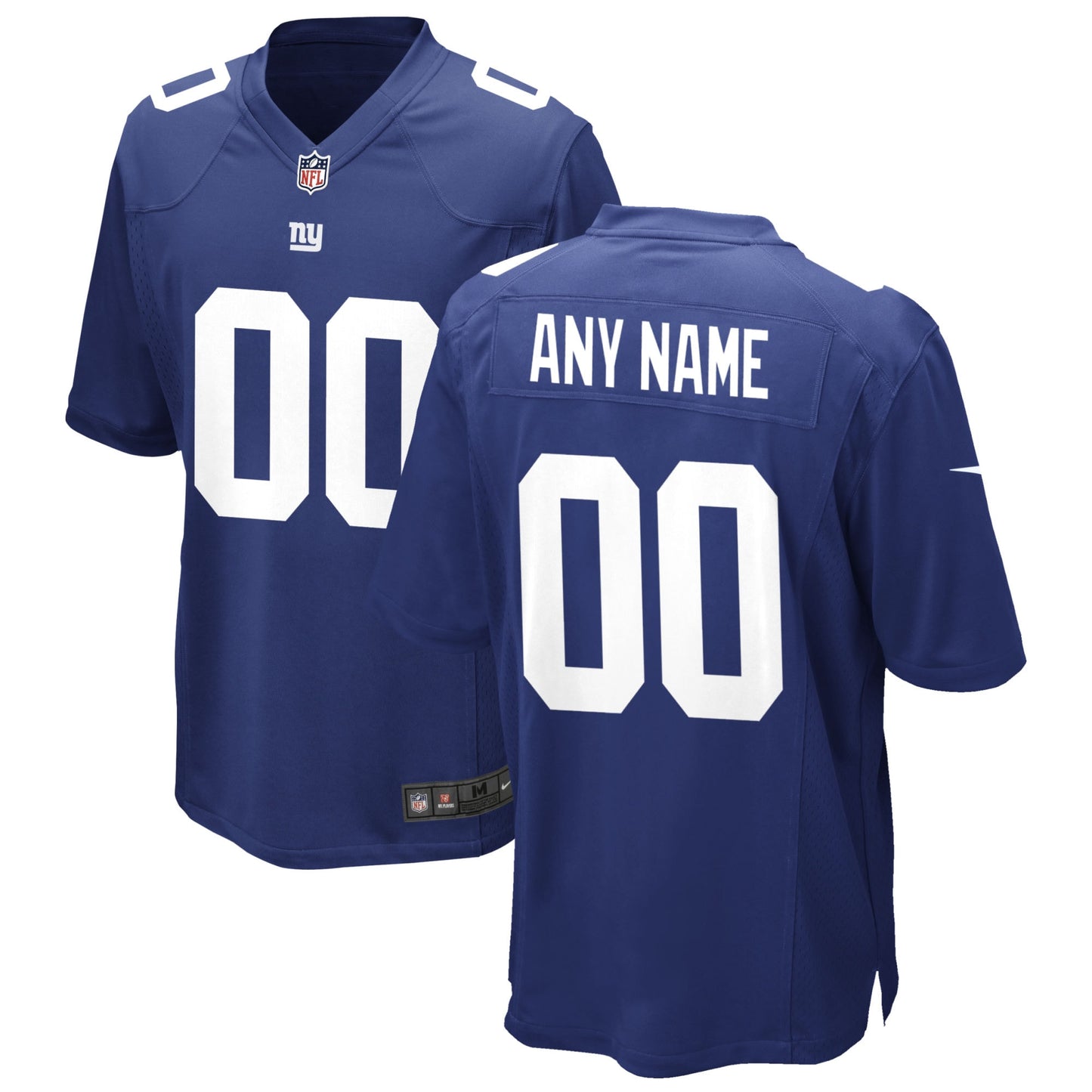 New York Giants Nike Custom Game Jersey - Royal