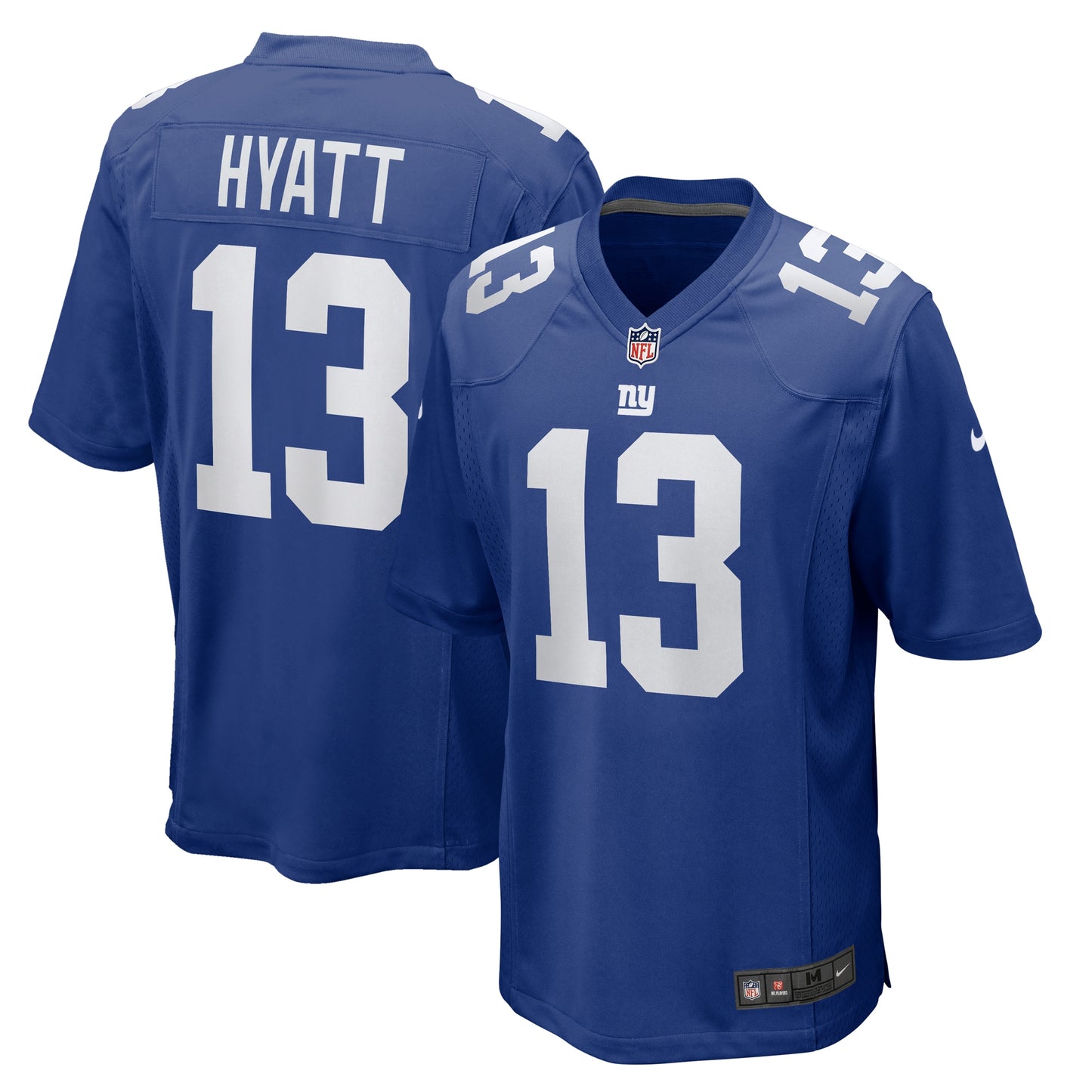 Jalin Hyatt New York Giants Nike Team Game Jersey -  Royal
