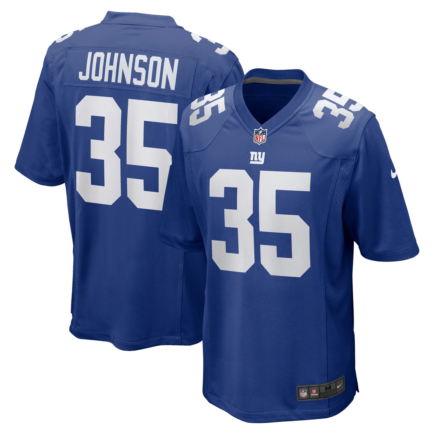 Leonard Johnson New York Giants Nike Game Player Jersey - Royal