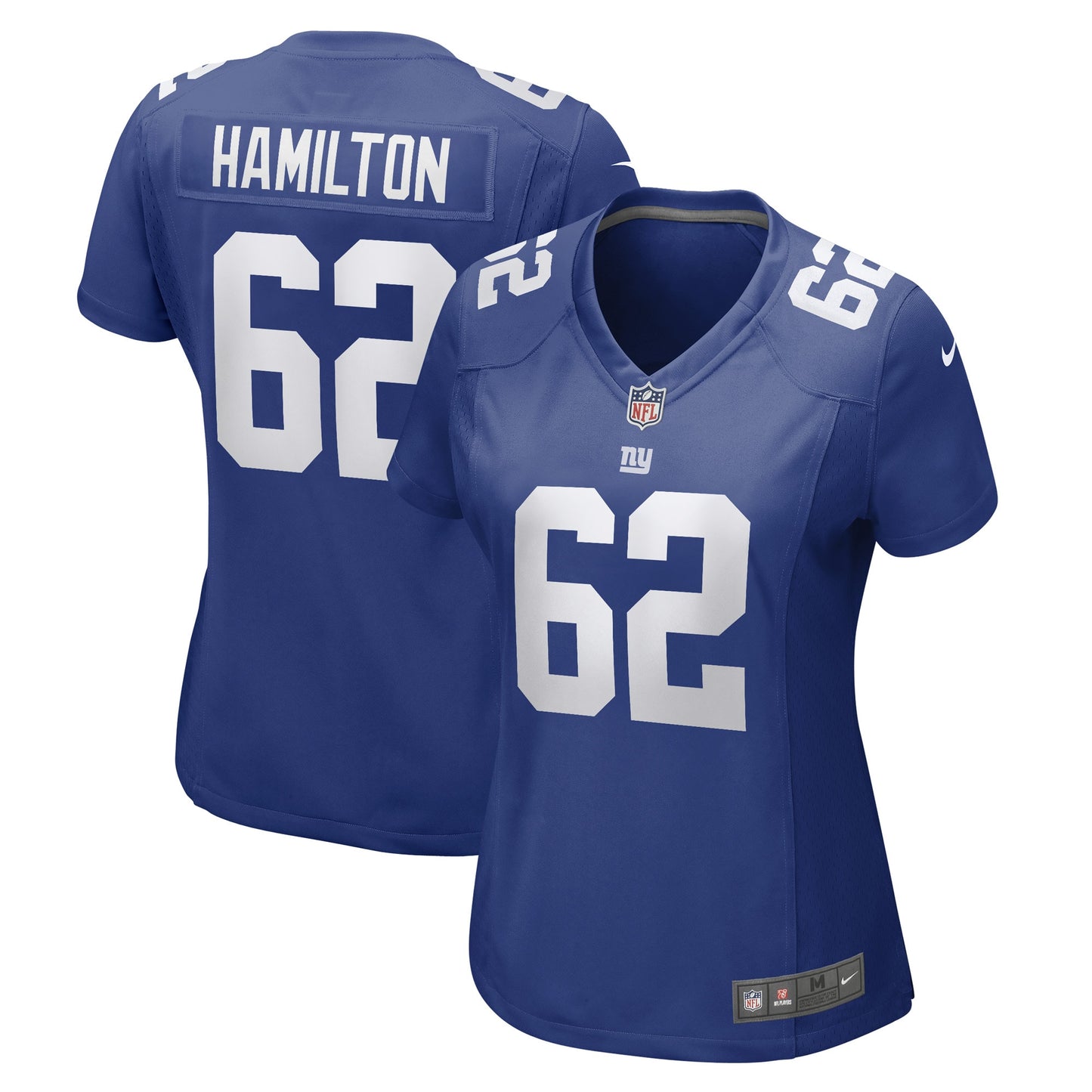 Devery Hamilton New York Giants Nike Women's Game Player Jersey - Royal