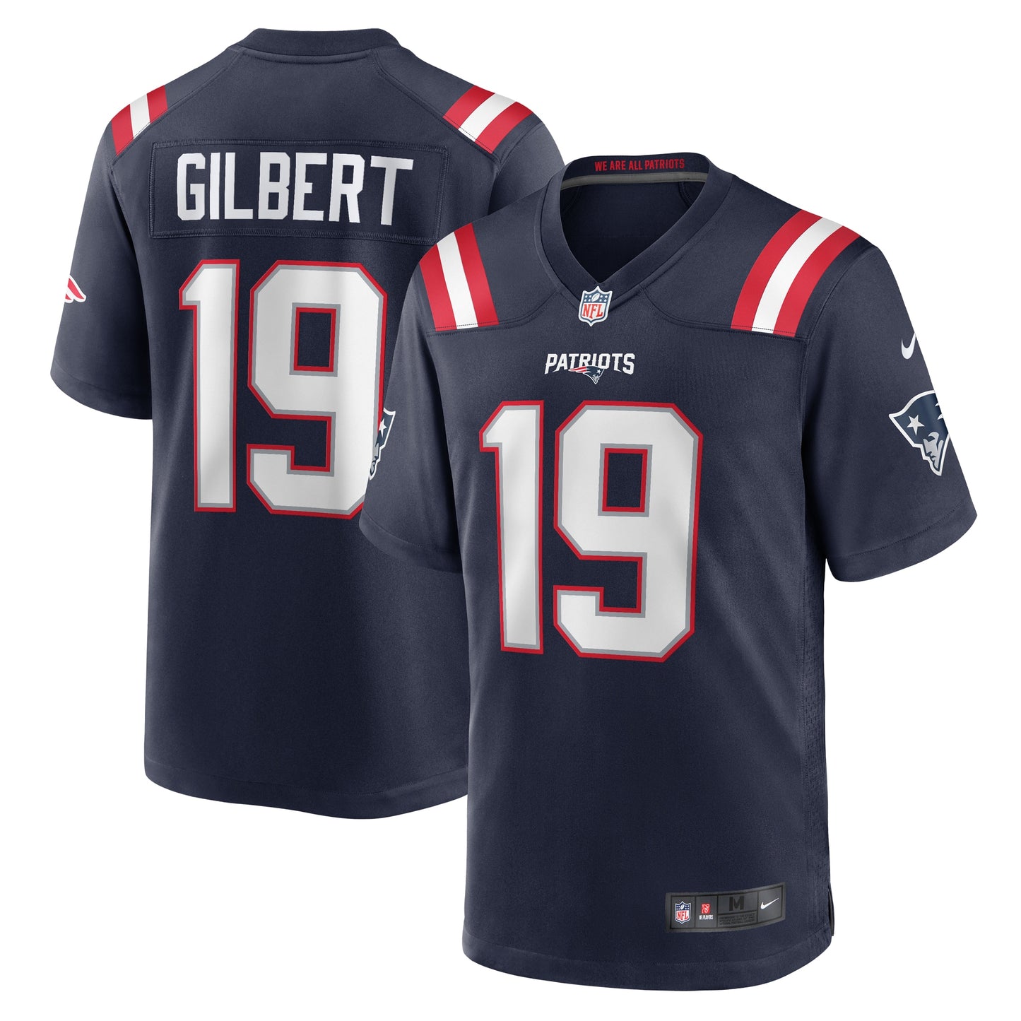 Garrett Gilbert New England Patriots Nike Home Game Player Jersey - Navy