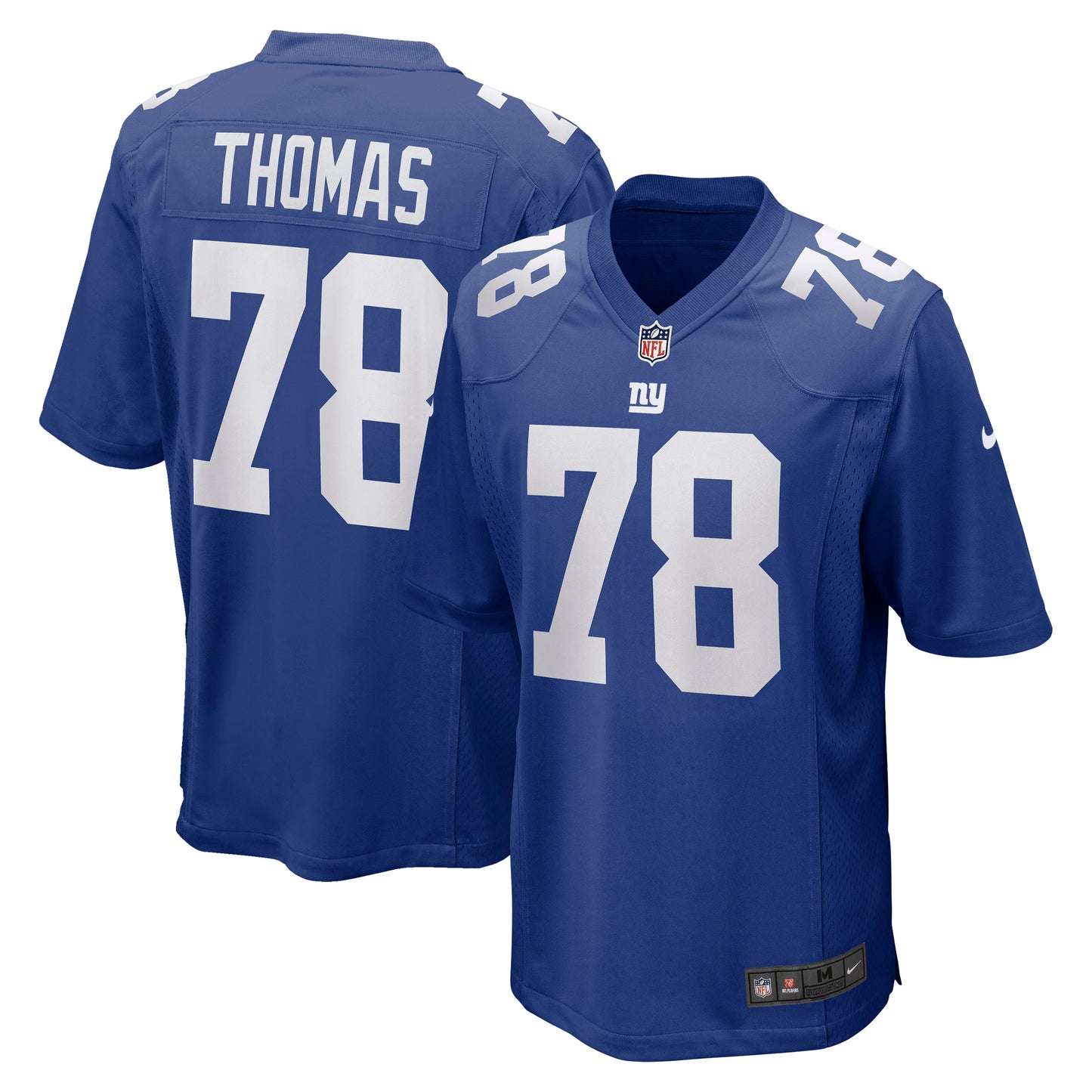 Andrew Thomas New York Giants Nike Player Game Jersey - Royal