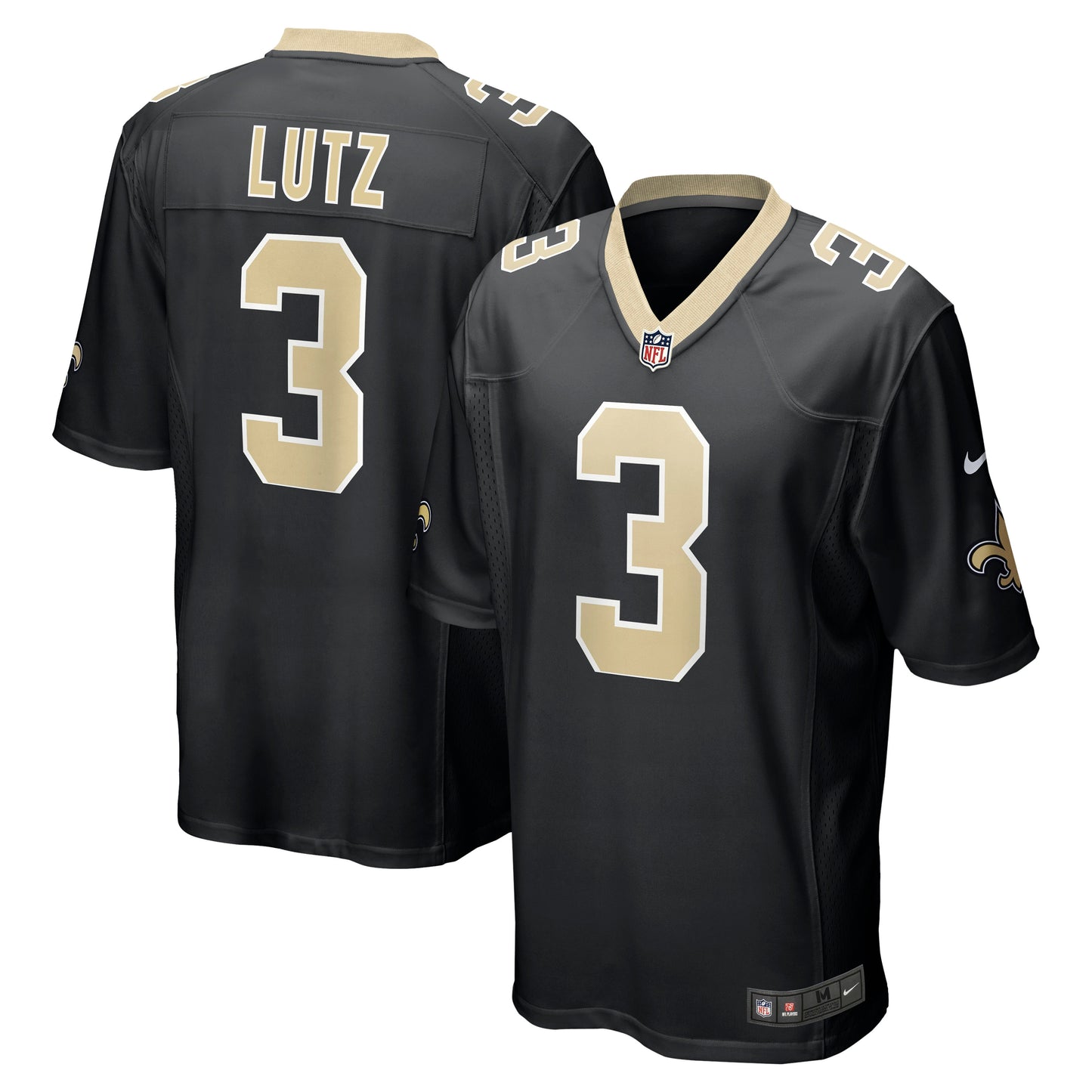 Wil Lutz New Orleans Saints Nike Game Jersey - Black
