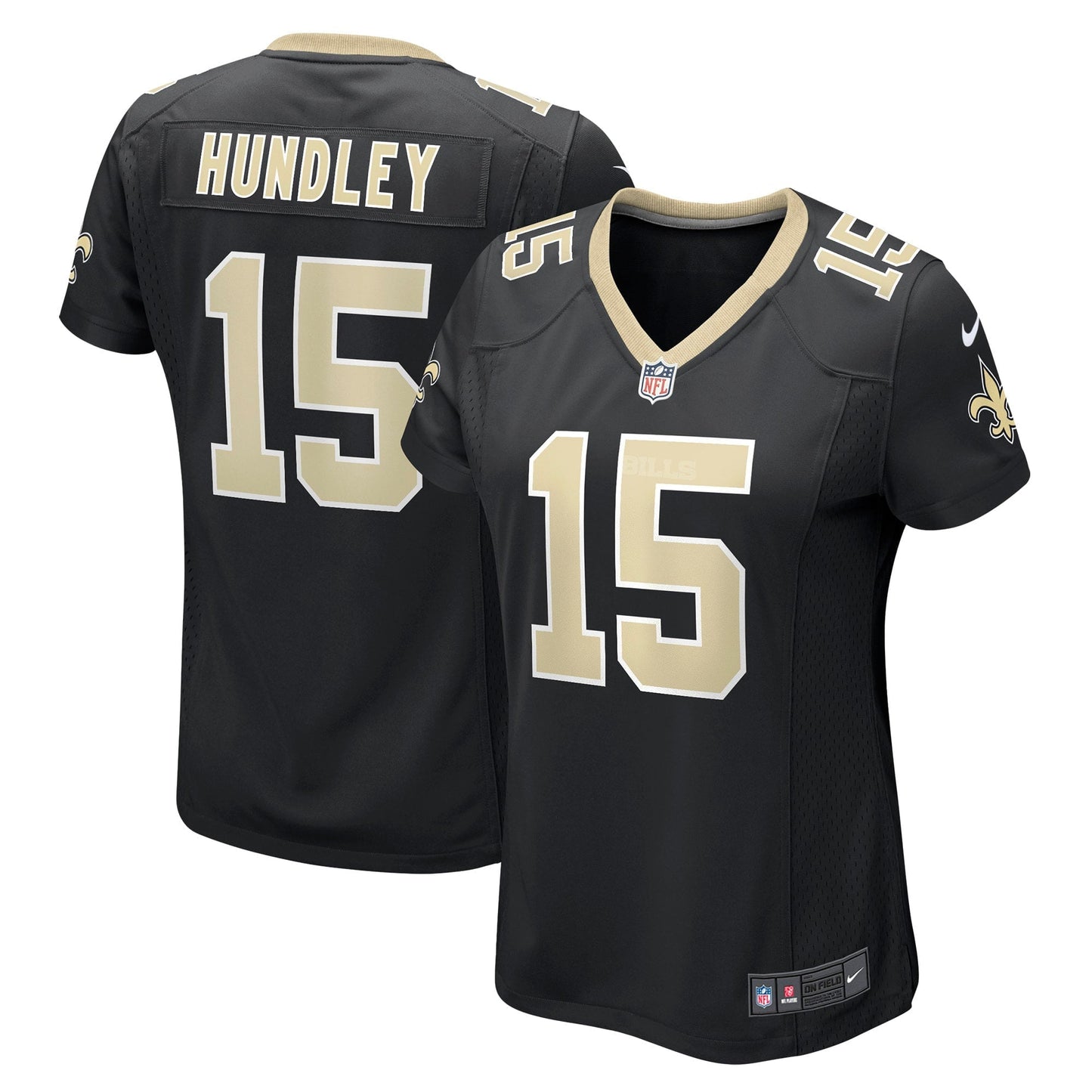 Women's Nike Brett Hundley Black New Orleans Saints Game Player Jersey