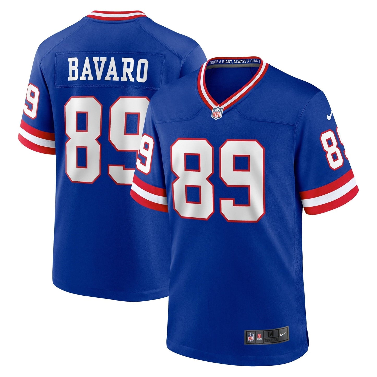Men's Nike Mark Bavaro Royal New York Giants Classic Retired Player Game Jersey