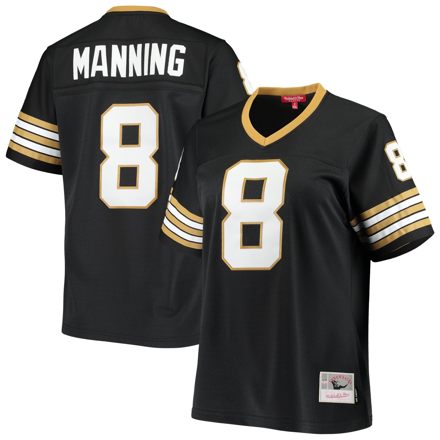 Archie Manning New Orleans Saints Mitchell & Ness Women's 1979 Legacy Replica Jersey - Black