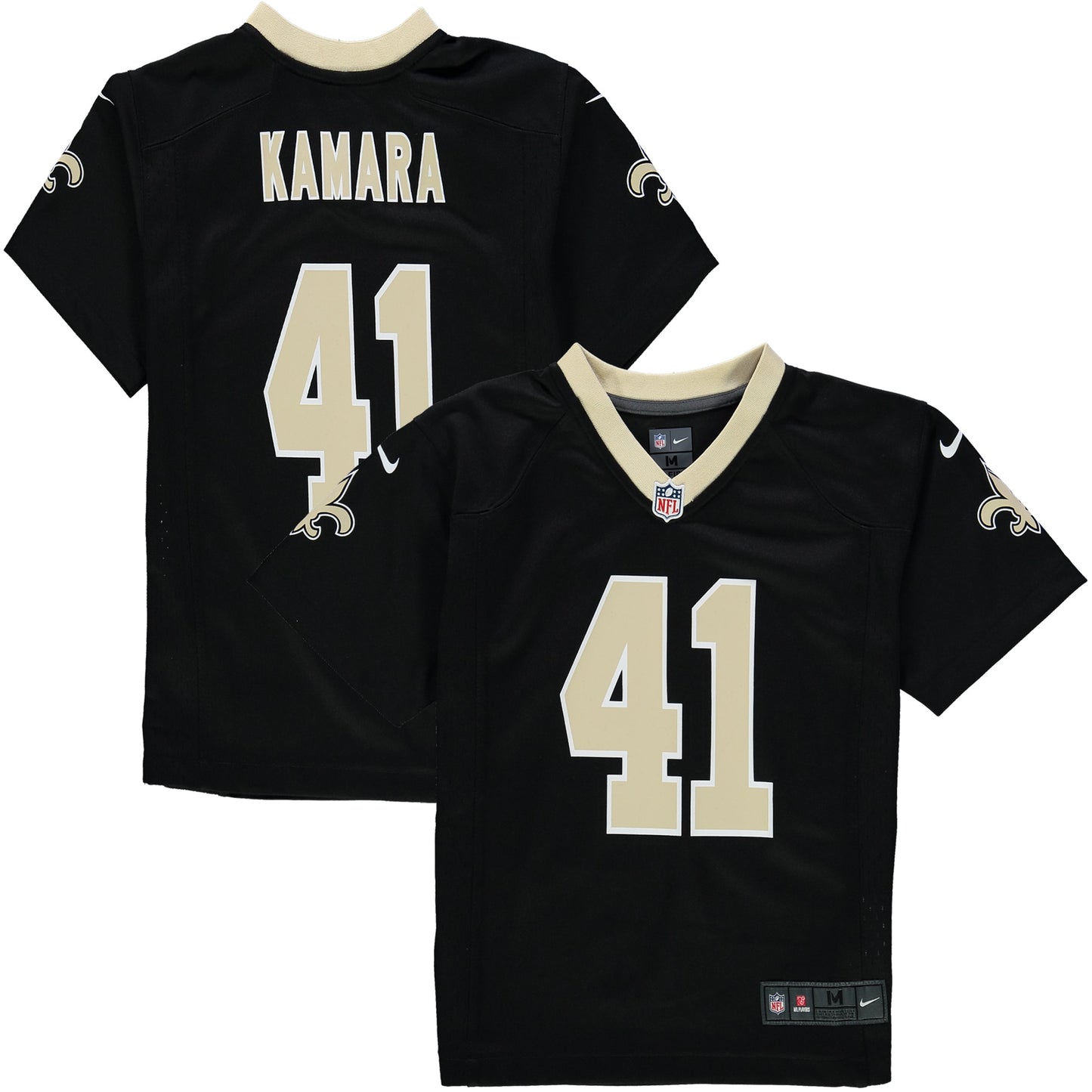 Alvin Kamara New Orleans Saints Nike Preschool Game Jersey - Black